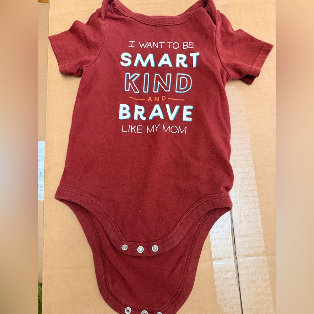 "Smart Kind Brave" Onesie